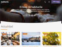 Tablet Screenshot of noticias.habitaclia.com